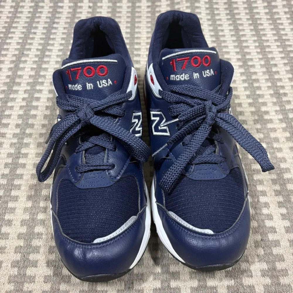 New Balance 1700 Made in USA Navy Blue White Red Mens Sneakers M1700CME 10.5 D